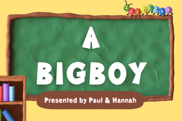 A Bigboy Font: The Playful Typeface for Bold Branding