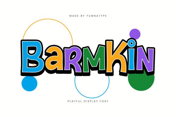 Barmkin: A Bold Display Font for Creative Projects