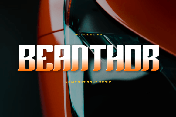 Beanthor Font: Bold and Modern