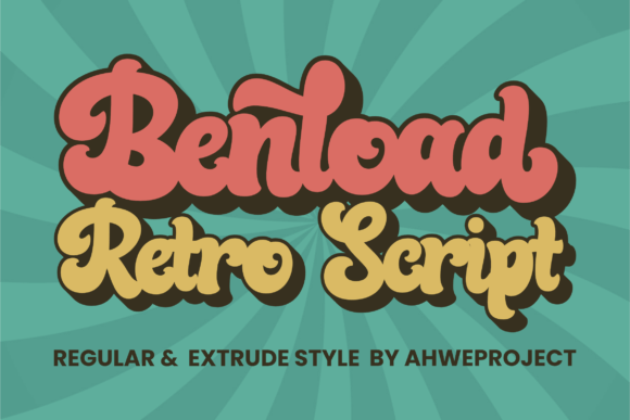 Benload: A Bold Font for Business Branding