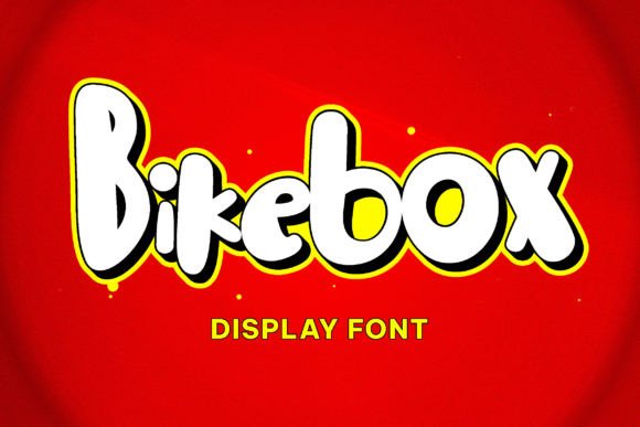 Bikebox Font for Creative Projects