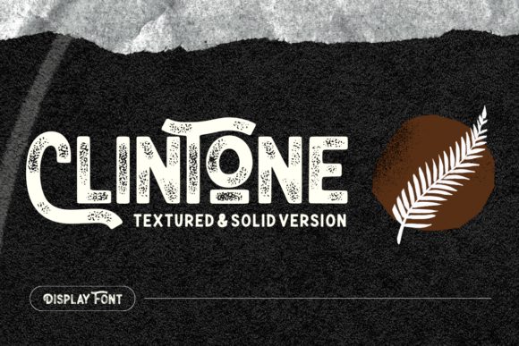 Clintone: A Bold Display Font for Modern Logotypes