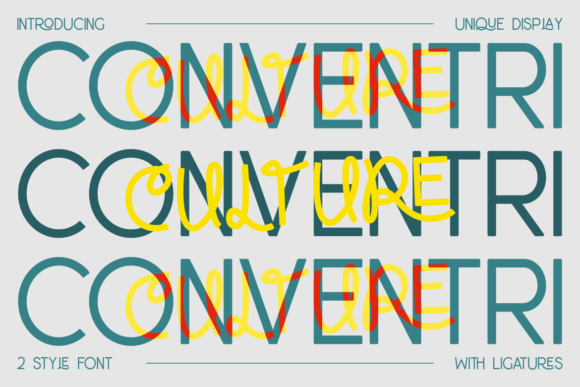 Conventri: A Font That Elevates Branding