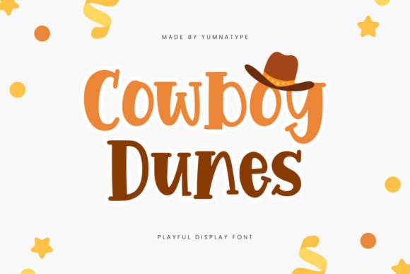 Cowboy Dunes Font for Business Branding