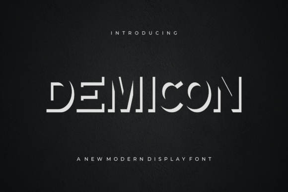 Demicon Font for Bold Web Design