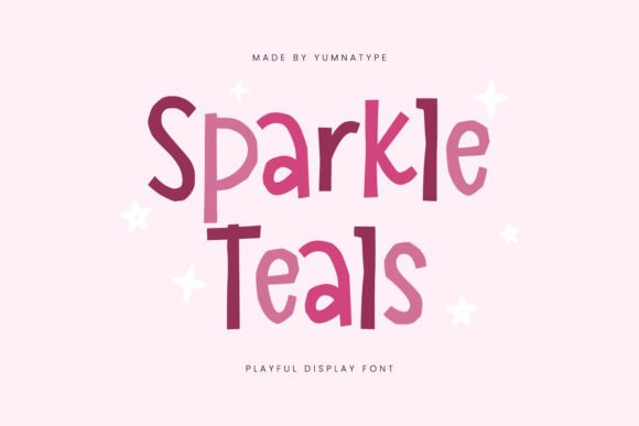 Designing Joyful Headers with Sparkle Teals Display Fonts