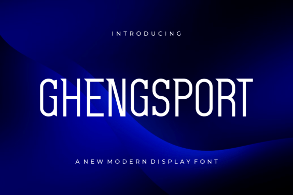 Ghengsport Font Review