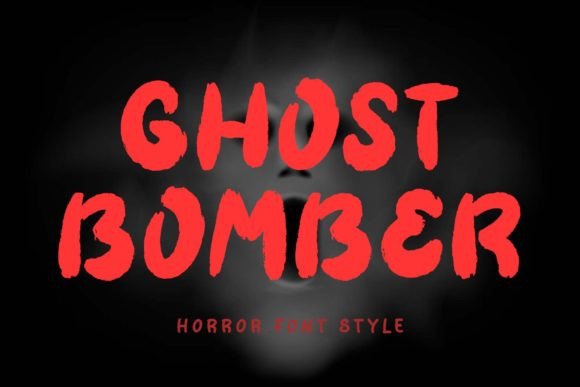 Ghost Bomber: A Scary Horror Font for Bold Editorial Design