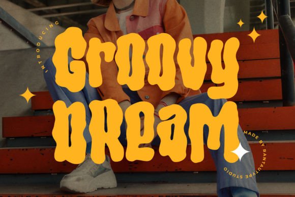 Groovy Dream Font for Creative Makers
