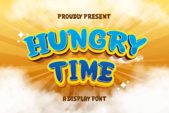Hungry Time Font for Web Design