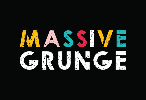 Massive Grunge Font