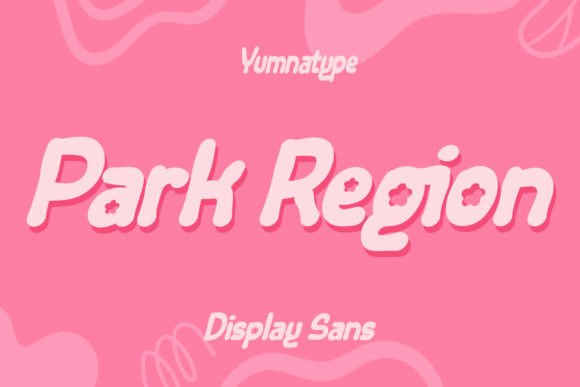 Park Region: A Playful Display Font for Modern Web Design