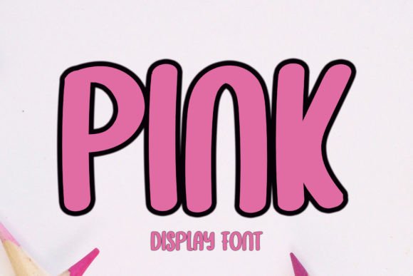 Pink Display Font for Elegant Social Media Campaigns