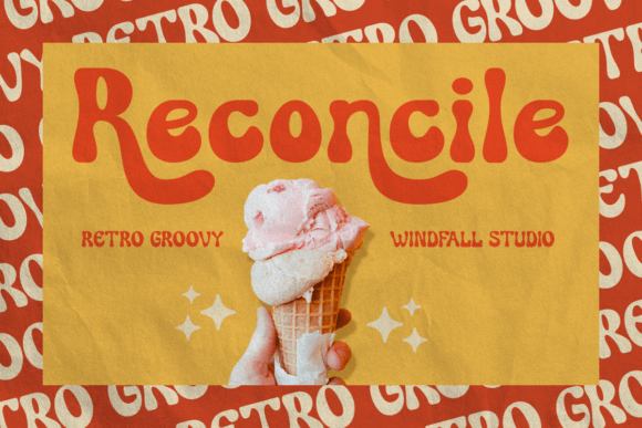 Reconcile Font: Bold and Retro