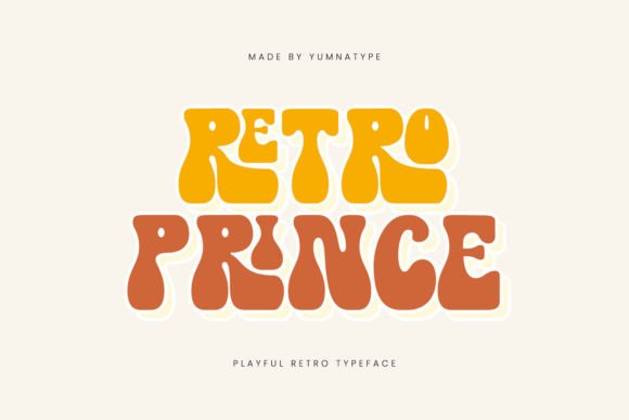 Retro Prince: A Charming Display Font for Vintage Branding