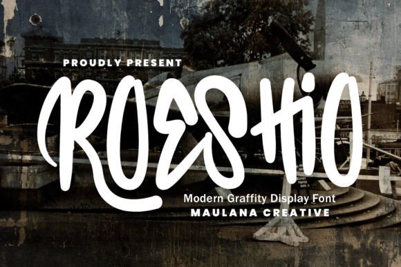Roeshio Font for Creative Makers