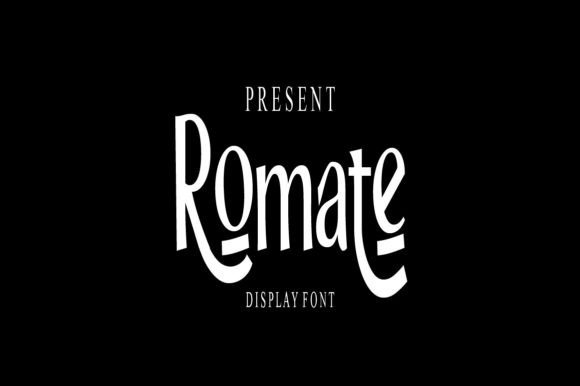 Romate: A Display Font for Elegant Web Design