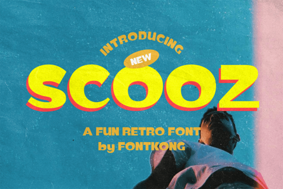 Scooz: A Retro Font for Modern Design