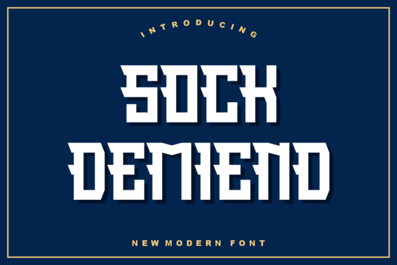 Sock Demiend Font Review