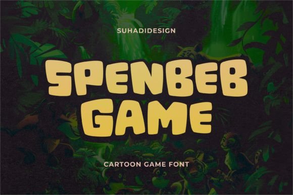 Spenbeb Game Font for Creative Makers
