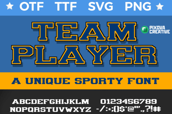 Team Player Font: Bold Typography for Strong Brands