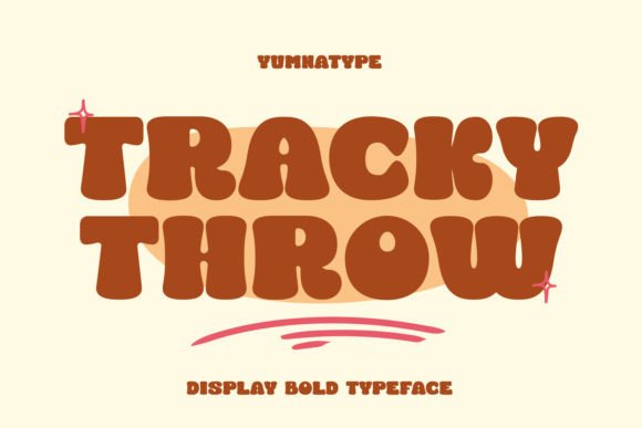 Tracky Throw: Bold Font for Business Branding