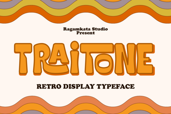 Traitone: Retro Display Font