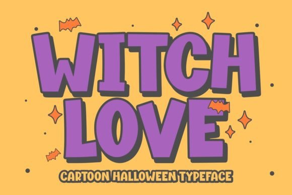 Witch Love Font for Creative Creations